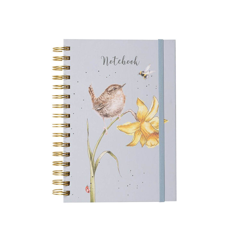 Wrendale Designs by Hannah Dale A5 Notebook - The Birds & The Bees - Wren