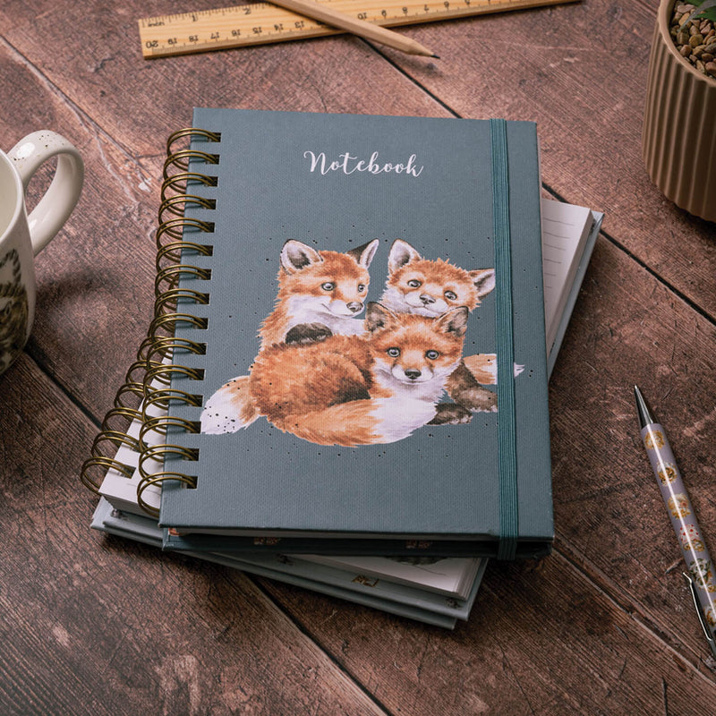 Wrendale Designs by Hannah Dale A5 Notebook - Snug As A Cub
