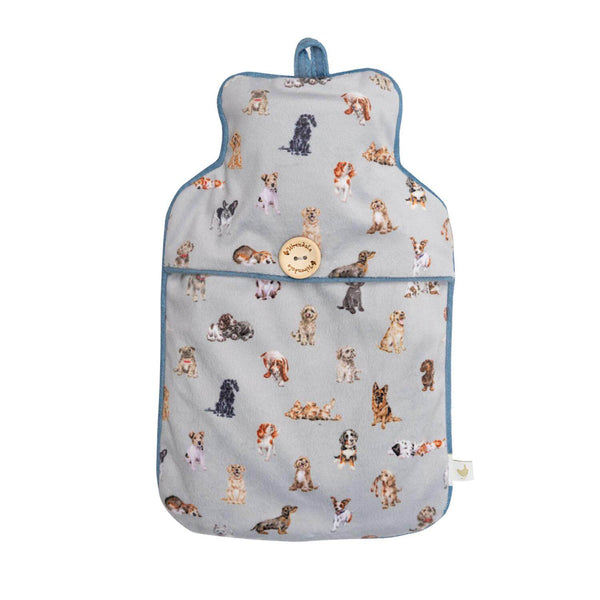 Wrendale Designs by Hannah Dale Hot Water Bottle - A Dog's Life