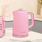 Hamilton Beach Miami 1.7L Kettle & 2 Slice Toaster - Flamingo Pink