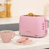 Hamilton Beach Miami 1.7L Kettle & 2 Slice Toaster - Flamingo Pink