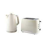 Hamilton Beach Miami 1.7L Kettle & 2 Slice Toaster - Sand