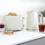 Hamilton Beach Miami 1.7L Kettle & 2 Slice Toaster - Sand