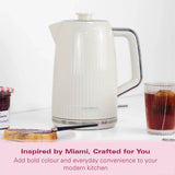 Hamilton Beach Miami 1.7L Kettle - Sand