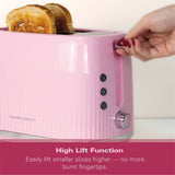 Hamilton Beach Miami 1.7L Kettle & 2 Slice Toaster - Flamingo Pink