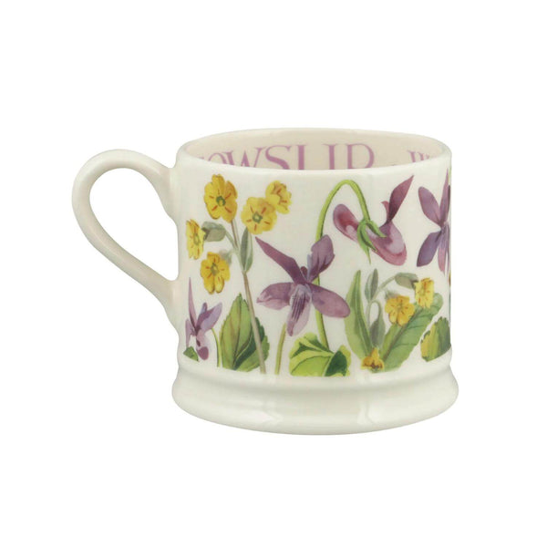 Emma Bridgewater 175ml Small Mug - Cowslips & Wild Violets