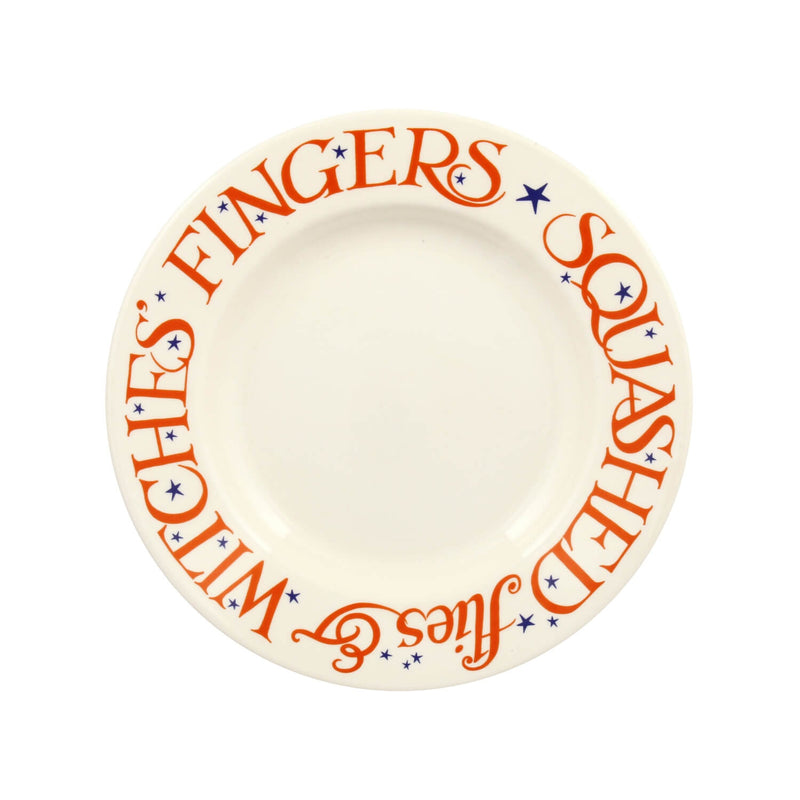 Emma Bridgewater Halloween Toast & Marmalade Plate - Witches Fingers