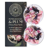 Freckleface Set Of 2 Soya Wax Melts - Pomegranate & Plum