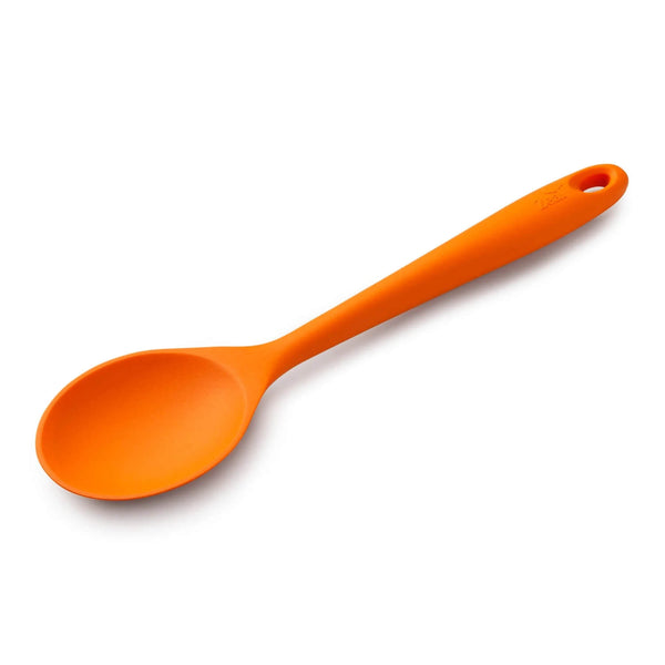 Zeal 28cm Silicone Cooking Spoon - Neon Orange