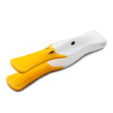 Zeal Silicone Duck Toast Tongs - Black & White