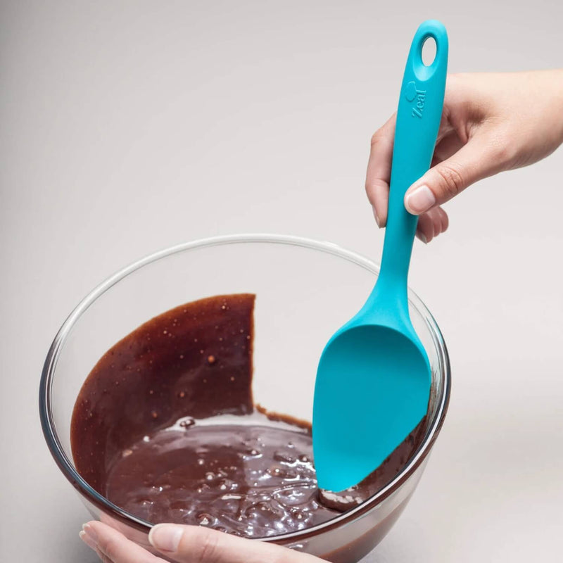 Zeal 26cm Silicone Spatula Spoon - Neon Aqua