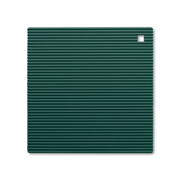 Zeal 22cm Large Silicone Trivet Mat - Forest Green