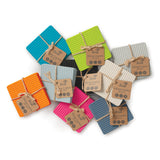 Zeal Set Of 4 Silicone Coasters - Black