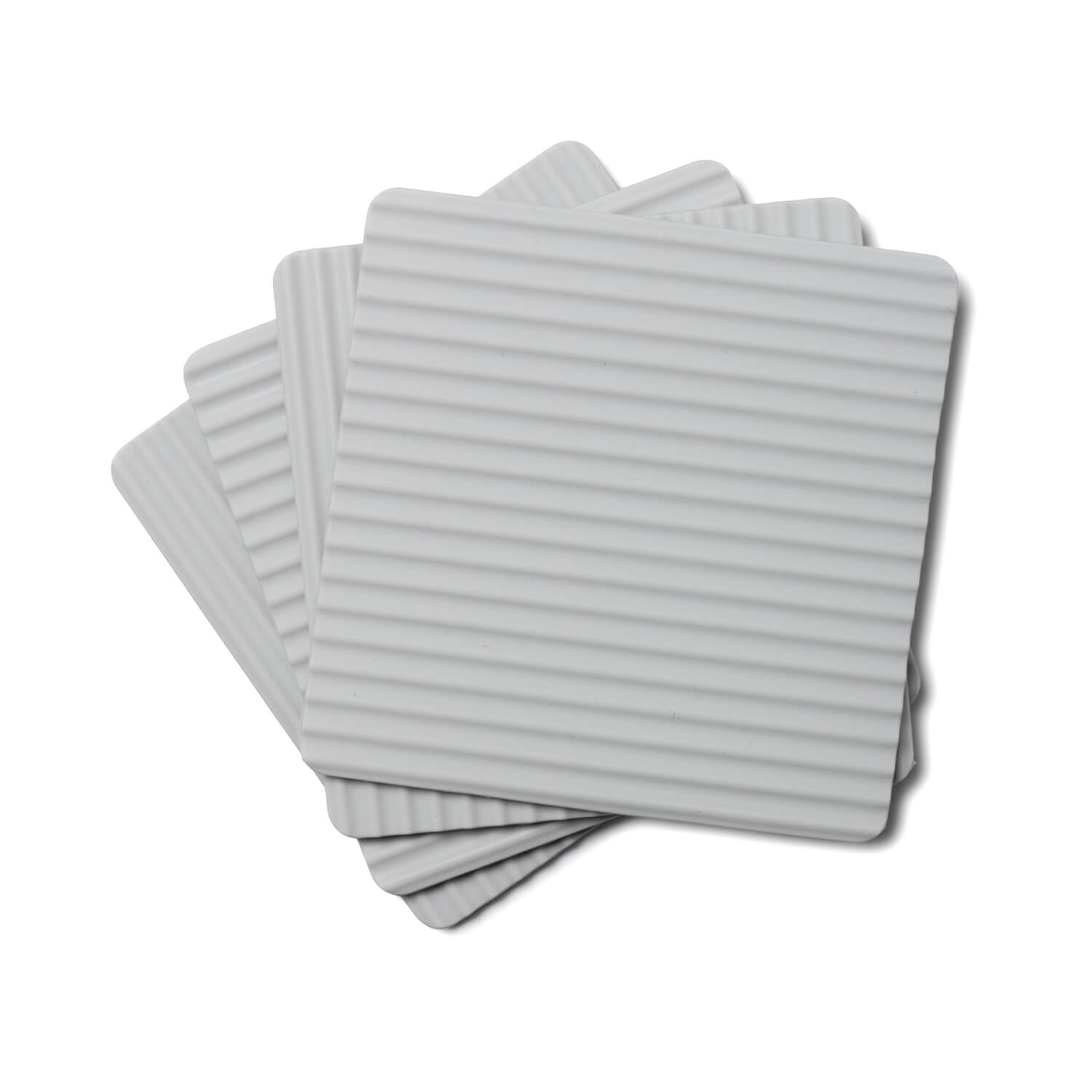 Buy Zeal | Set Of 4 Silicone Coasters - French Grey – Potters Cookshop