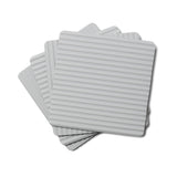 Zeal Set Of 4 Silicone Coasters - French Grey