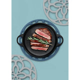Zeal Heritage 18cm Silicone Round Trivet Mat - Elephant Grey