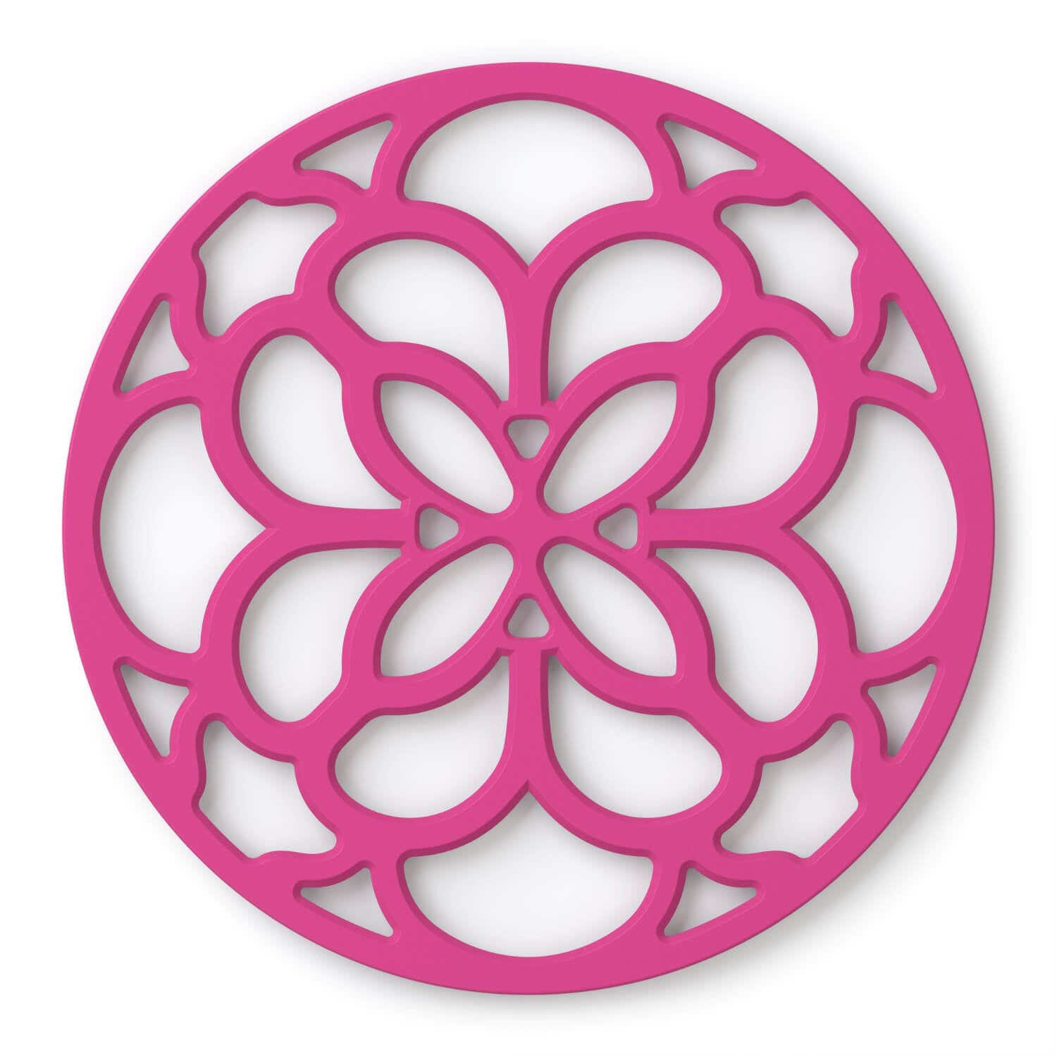 Buy Zeal | 18cm Silicone Circular Trivet Mat - Neon Pink – Potters Cookshop