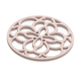 Zeal Heritage 18cm Silicone Round Trivet Mat - Rose Pink