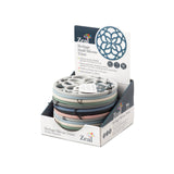 Zeal Heritage 13cm Silicone Mini Round Trivet Mat - Duck Egg Blue