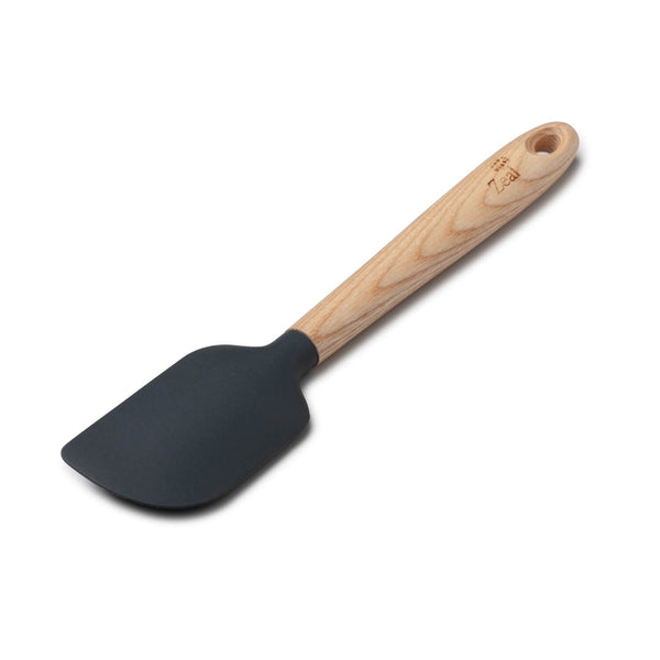 Zeal 25cm Silicone Spatula with Ash Wood Handle - Dark Grey