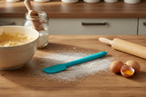 Zeal 21cm Silicone Baking Spatula - Aqua