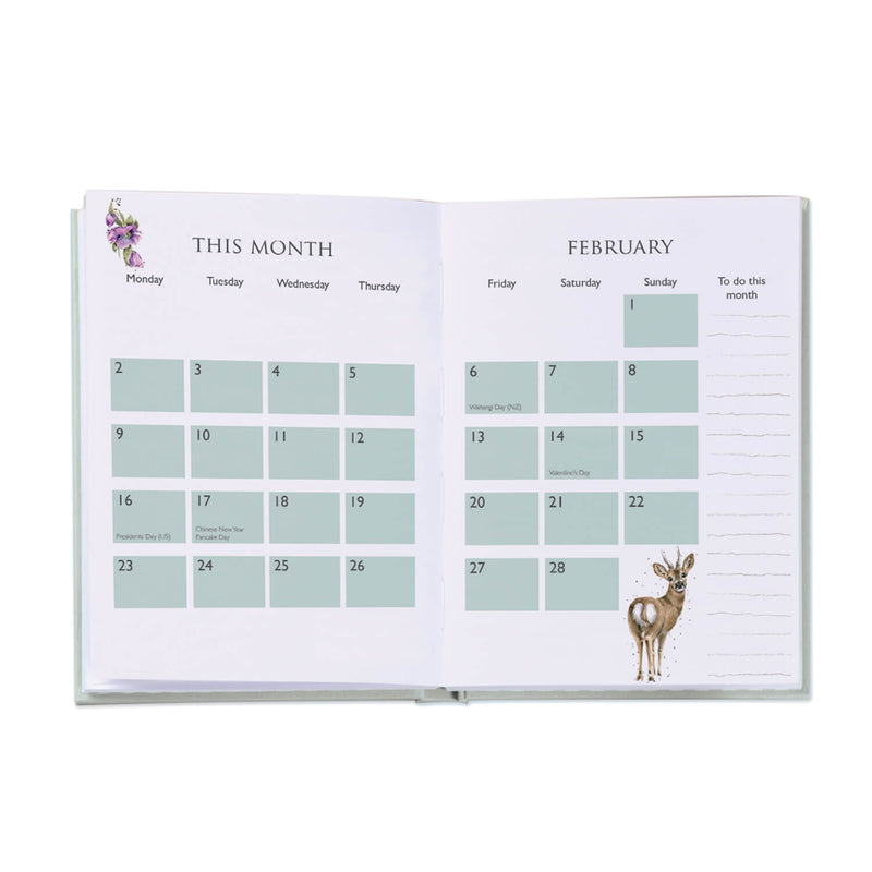 Wrendale Designs by Hannah Dale 2026 Diary Planner