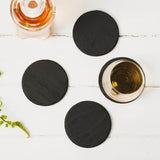 Selbrae House Set of 4 Slate Coasters - Round