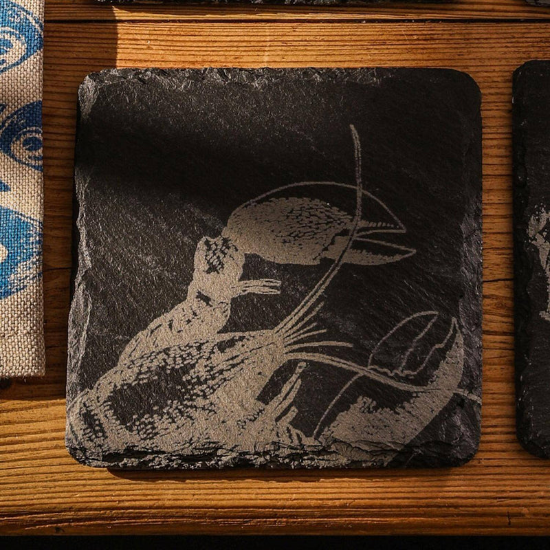 Selbrae House Slate Coaster - Lobster