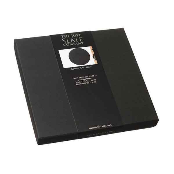 Selbrae House Set of 2 Slate Placemats - Round