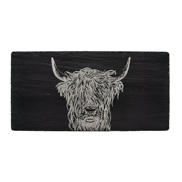 Selbrae House Slate Table Runner - Highland Cow