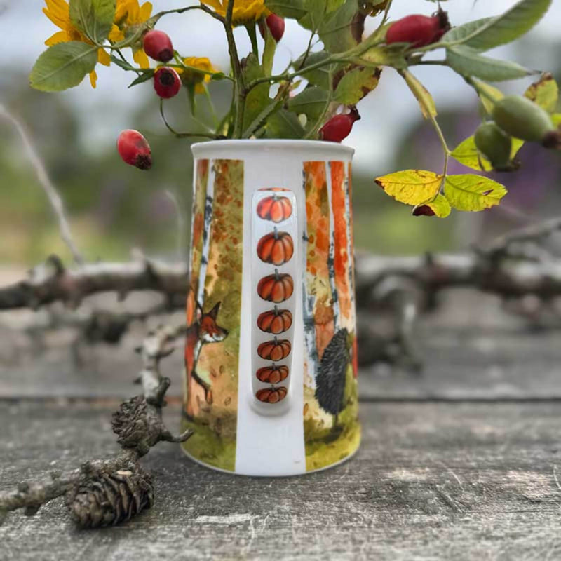 Serving Pickers Buy Alex Clark | New Bone China 500ml Serving Jug - Pumpkin Pickers ...