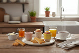Jamie Oliver Big Love Stoneware Pack of 4 Excellent Egg Cups - Mixed Colours