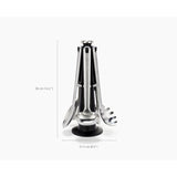 Joseph Joseph Elevate™ Excel Stainless Steel 5-Piece Utensil Set with Carousel