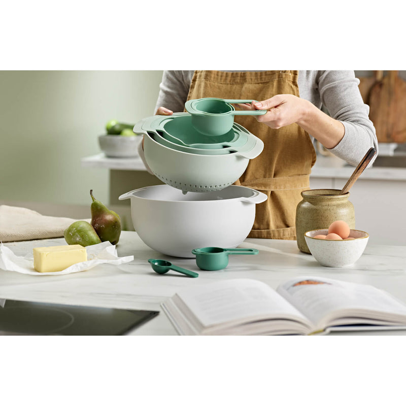 Joseph Joseph  Nest™ 9 Plus Editions Bowl Set - Sage Green