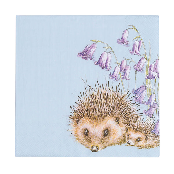 Wrendale Designs by Hannah Dale Lunch Napkins - Hedgehugs
