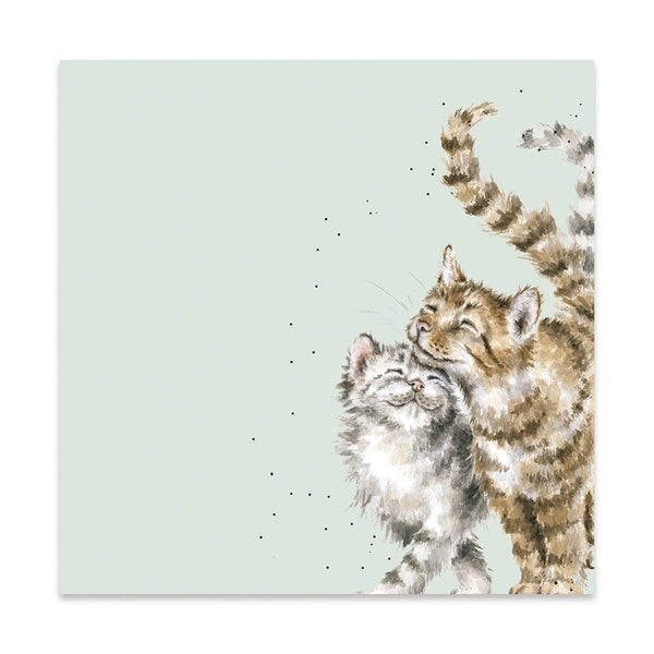 Wrendale Designs by Hannah Dale Lunch Napkins - Feline Friends