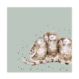 Wrendale Designs by Hannah Dale Lunch Napkins - Owl Together