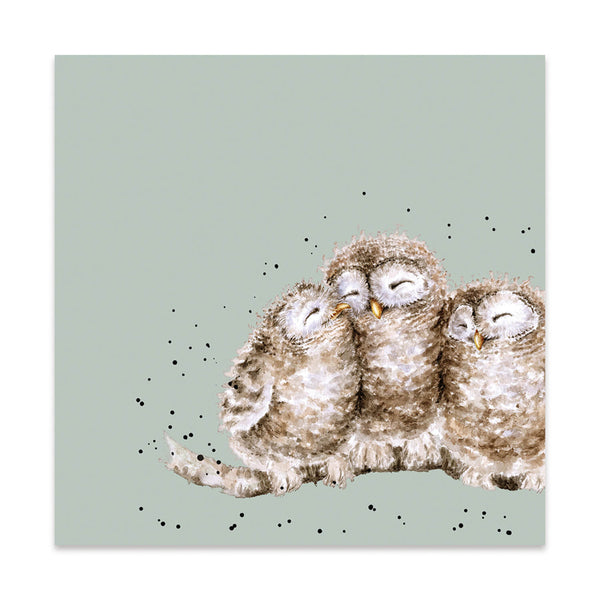 Wrendale Designs by Hannah Dale Lunch Napkins - Owl Together