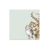 Wrendale Designs by Hannah Dale Cocktail Napkins - Feline Good