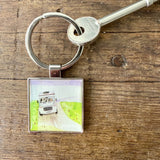 Alex Clark Keyring - Motorhome