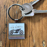 Alex Clark Keyring - Old Classic Bike