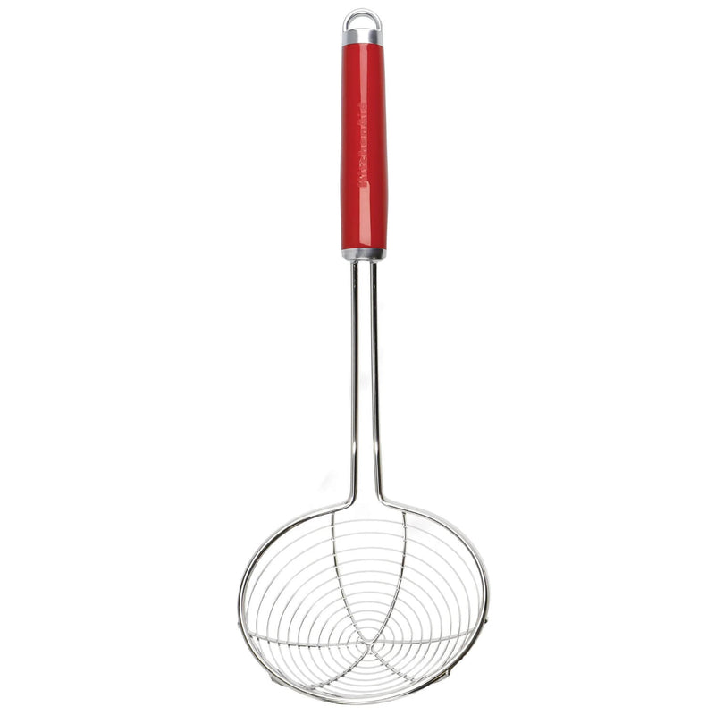 KitchenAid Stainless Steel Wire Skimmer Strainer - Empire Red