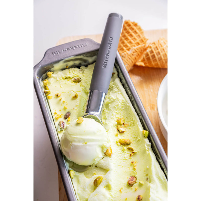 KitchenAid Soft Grip Ice Cream Scoop - Charcoal Grey