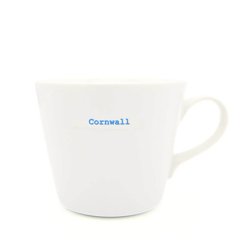 Keith Brymer Jones Word Range Bucket Mug - Cornwall