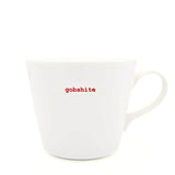 Keith Brymer Jones Word Range Bucket Mug - Gobshite
