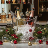 Barcraft Small Clear Acrylic Drinks Pail Cooler Ice Bucket