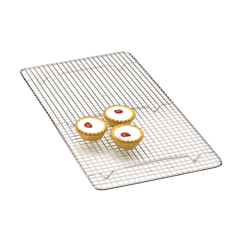 KitchenCraft Chrome Plated Rectangular 46cm x 25cm Cake Cooling Tray