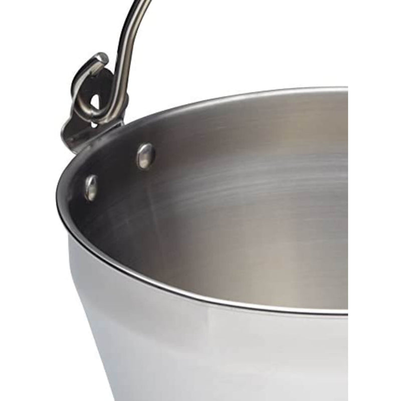 Home Made Stainless Steel 28cm Mini Maslin Pan with Handle