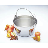 Home Made Stainless Steel 31cm Maslin Pan with Handle