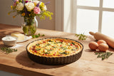 Masterclass Crusty Bake Non-Stick Fluted Quiche Tin - 23cm